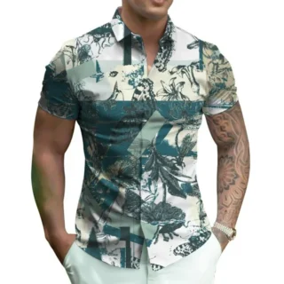 Men Button Up Shirt Baroque Hawaiian Short Sleeve T Shirt Top 3d Digital Print Ae6597b9 5f26 44d8 842d 1eff3b813902.dc05ac30b8d1aff02df4962aade93271