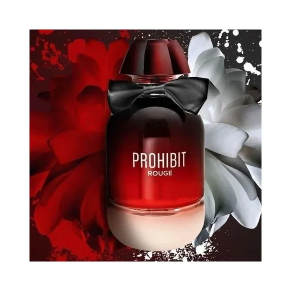 Fragrance World Prohibit Rouge Apa De Parfum De Dama 100 Ml Inspirat Din Givenchy Linterdit Rouge (1)