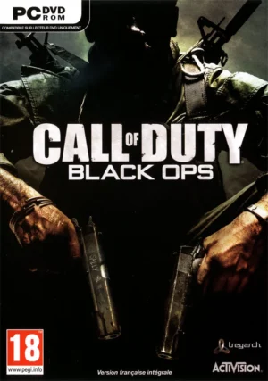 Jaquette Call Of Duty Black Ops Pc Cover Avant G