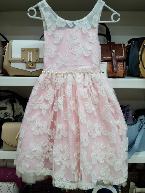 ROBE PRINCESSE FILLE ROSE 'AMERICAN PRINCESSE