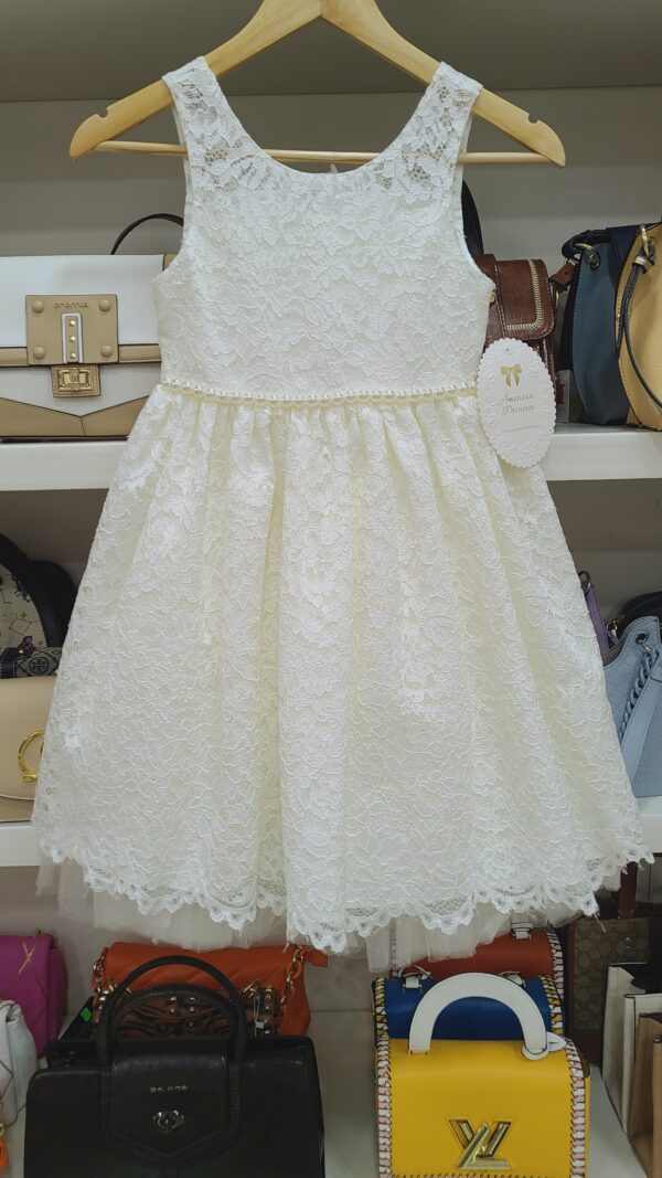 ROBE PRINCESSE FILLE JAUNE 'AMERICAN PRINCESSE