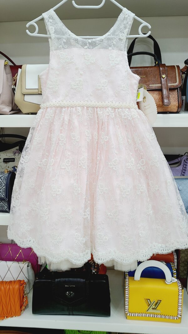 ROBE PRINCESSE FILLE ROSE 'AMERICAN PRINCESSE