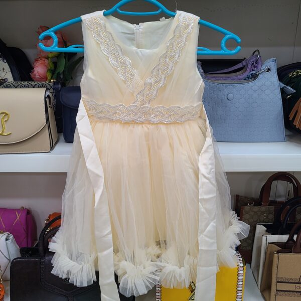 ROBE PRINCESSE JAUNE ENFANT TIMI BABY