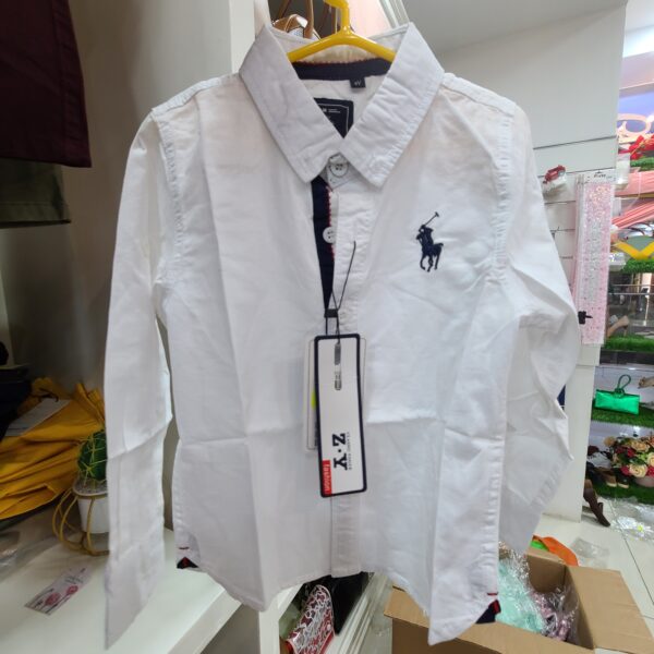CHEMISE BLEU ENFANT POLO RALPH LAUREN Z & Y