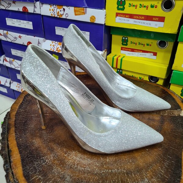 TALON HAUT YNAI SHOES ARGENT POINTURE 37
