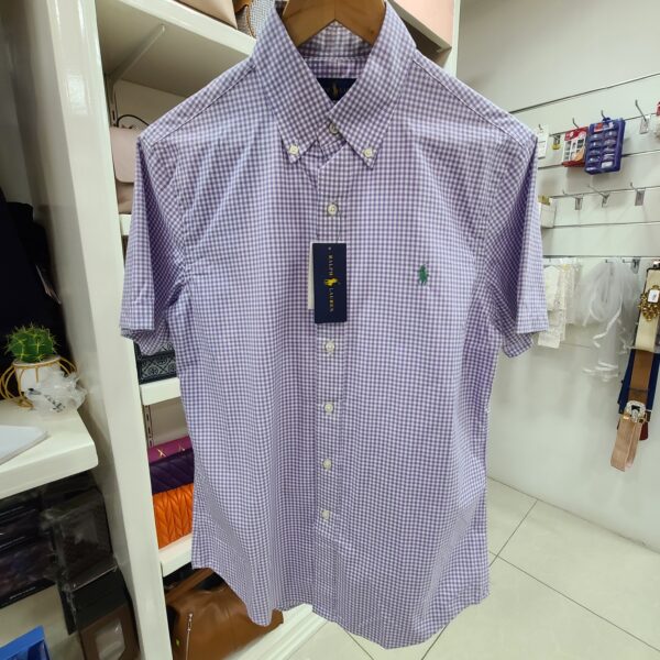 CHEMISE COULEUR VIOLETE HOMME