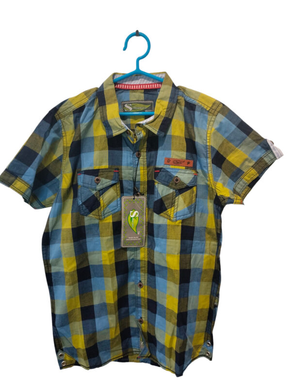 CHEMISE A CARREAUX ENFANT SABUZ PATA 1J2FH