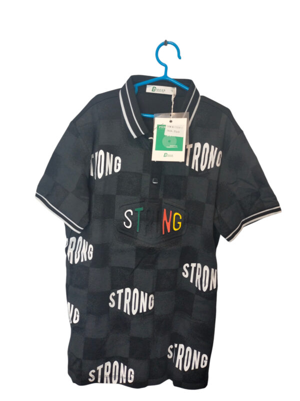 T-SHIRT PETIT GARCON "STRONG" 73124-1