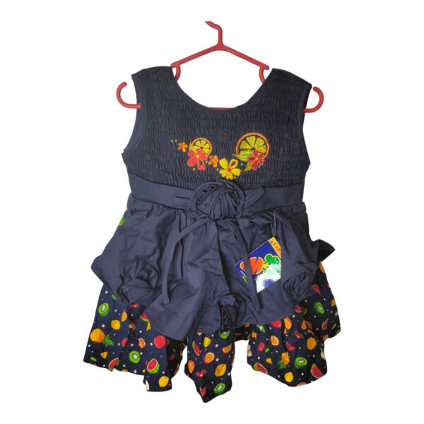 ROBE PETITE FILLE CARROT MS084-4