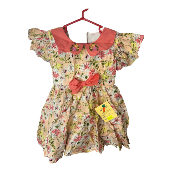 ROBE PETITE FILLE CARROT MS-204