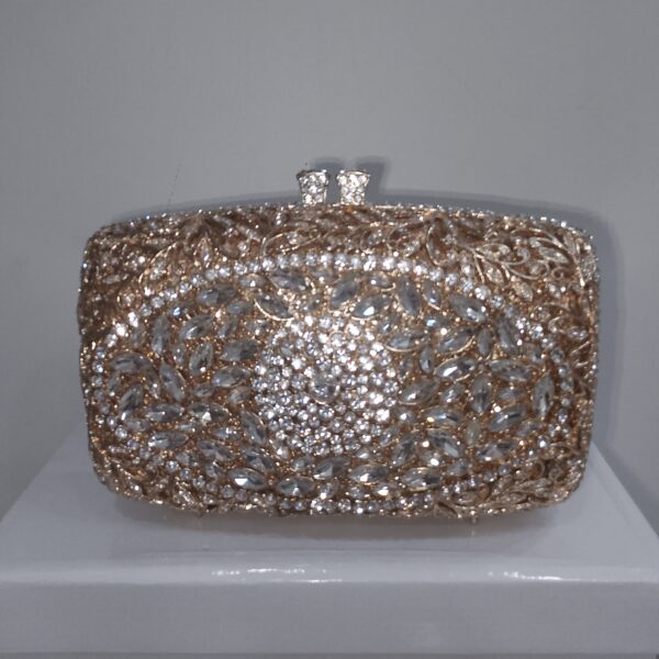 POCHETTE DAME PERLEE OR