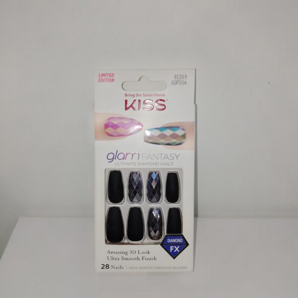 NAILS / FAUX ONGLE KISS GLAM FANTASY 24 NAILS