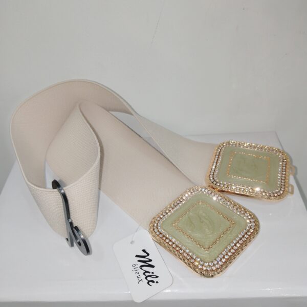 CEINTURE DAME MARRON MILI BIJOUX MARRON