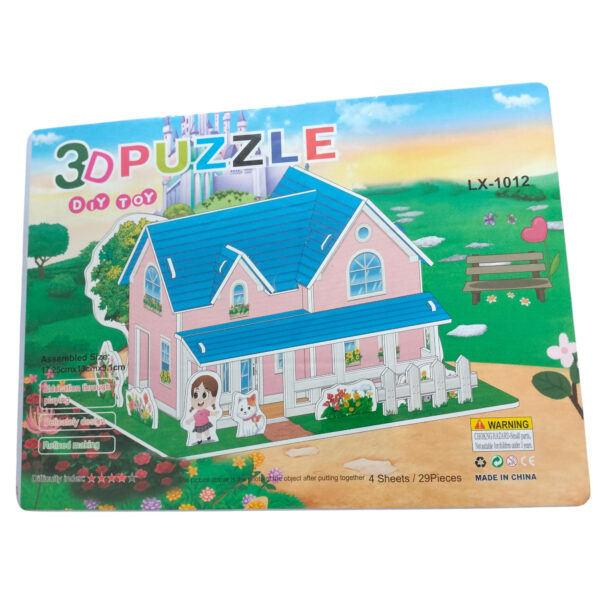 3D PUZZLE LX-1012