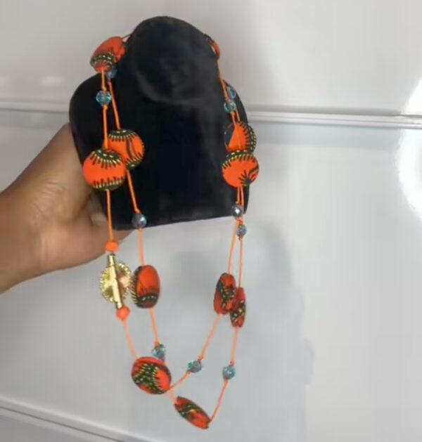 COLLIER EN PERLE DE PAGNE CEPP001 – Image 2