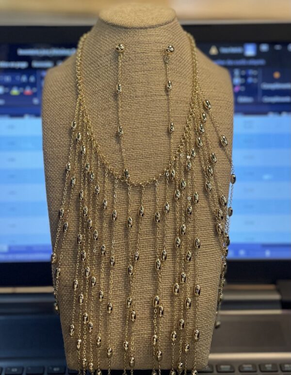 Collier en or plaqué 87HOP-BX
