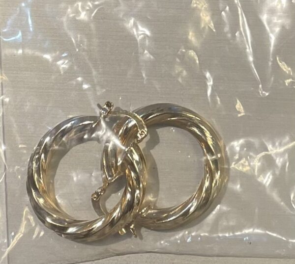 Boucles d'oreilles en or plaqué BZFWK-BX