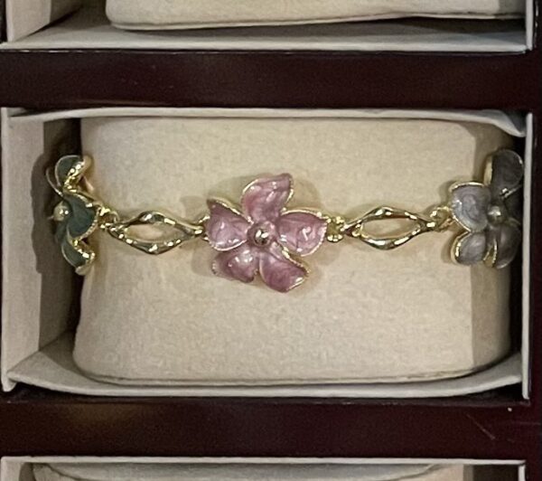 Bracelet en or plaqué BP255-BX