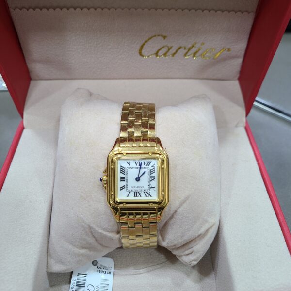 MONTRE DAME CARTIER DOREE