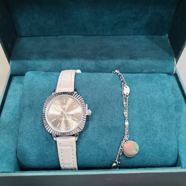 MONTRE DAME + BRACELET MICHAEL JOHN