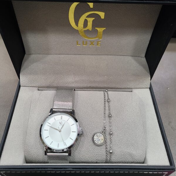 MONTRE DAME + BRACELET SIMPLE GG LUXE