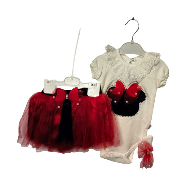 ENSEMBLE PETITE FILLE - BABY RICO  3202-YAS:1-2-3