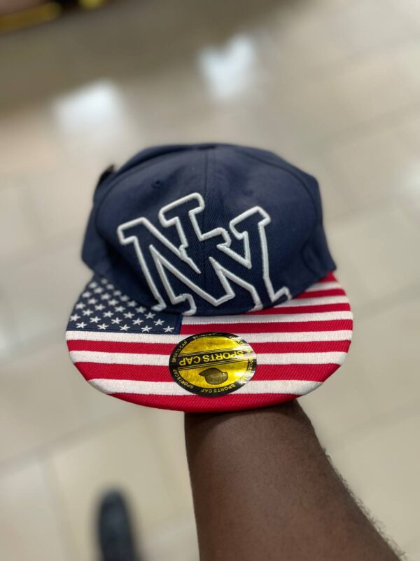CHAPEAU NY MOTIF DRAPEAU USA CH3004
