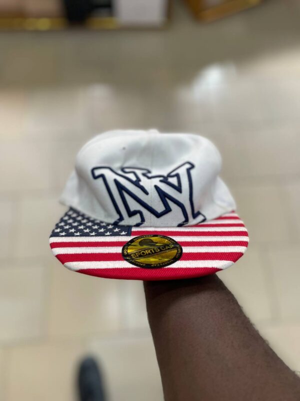 CHAPEAU NY MOTIF DRAPEAU USA CH3004 – Image 3
