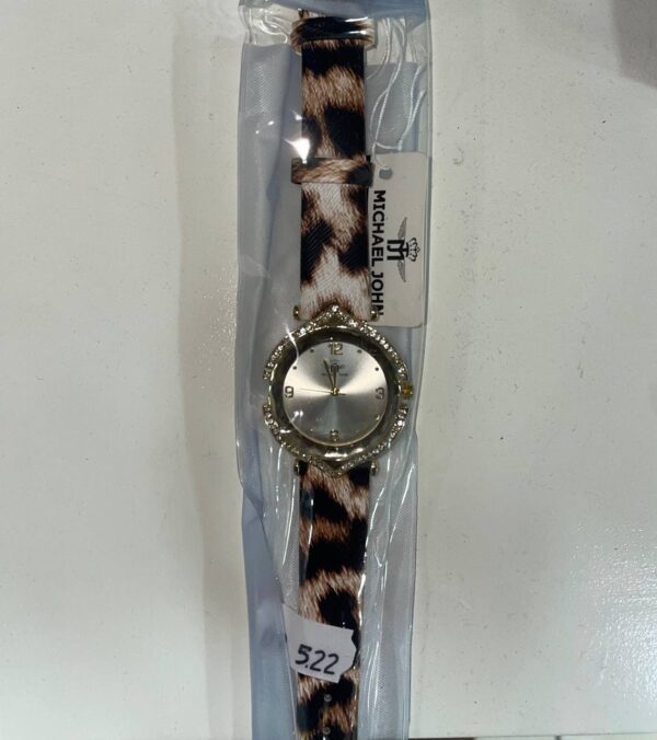 PETITE MONTRE PANTHERE MICHAEL JOHN 9522P-BT – Image 2