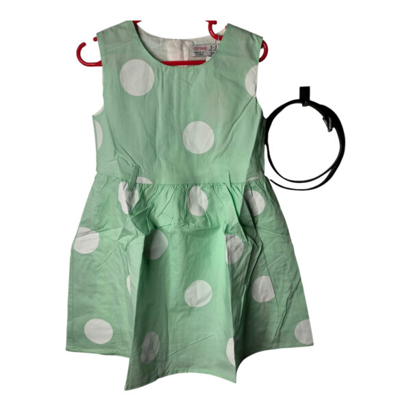 ROBE PETITE FILLE + CEINTURE KD BABY M22#