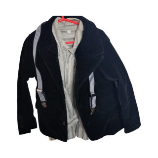 ENSEMBLE VESTE  PETIT GARCON + NOEUD PXG33