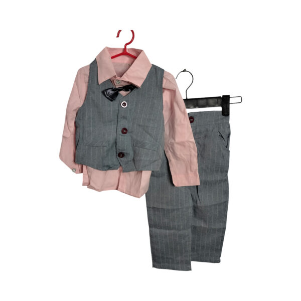 COMPLET PETIT GARCON CHEMISE + PANTALON + GILLET SA492