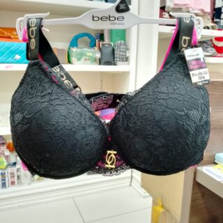 SOUTIEN GORGE MEGA PUSH UP BEBE INTIMATES NOIR