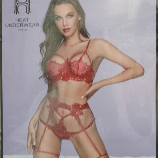 LINGERIE SEXY HEAT UNDERWEAR ROUGE