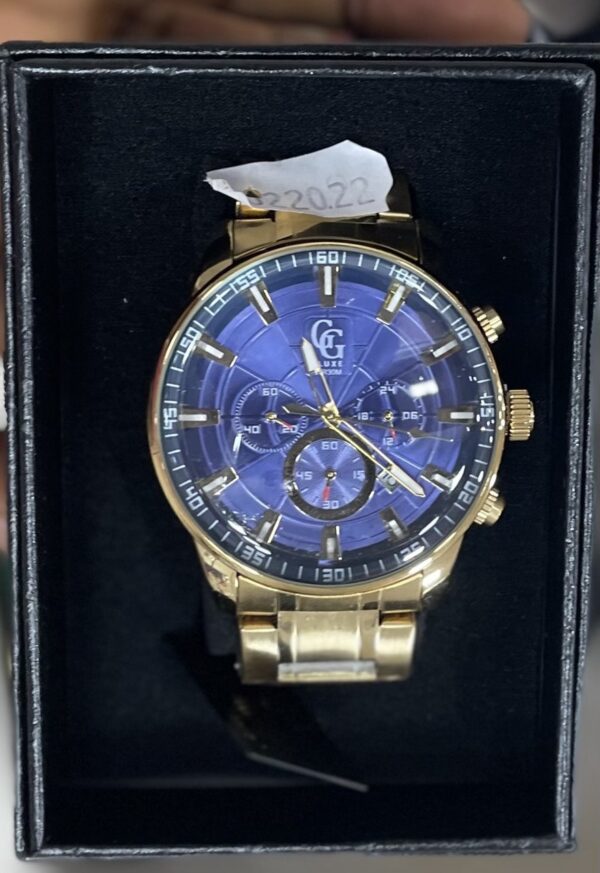MONTRE GG LUXE RONDE 3F3MD-BT