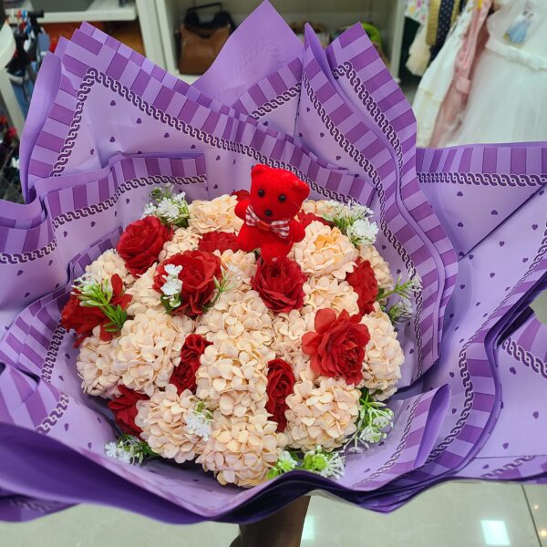 Bouquet fleur Saint valentin – Image 2