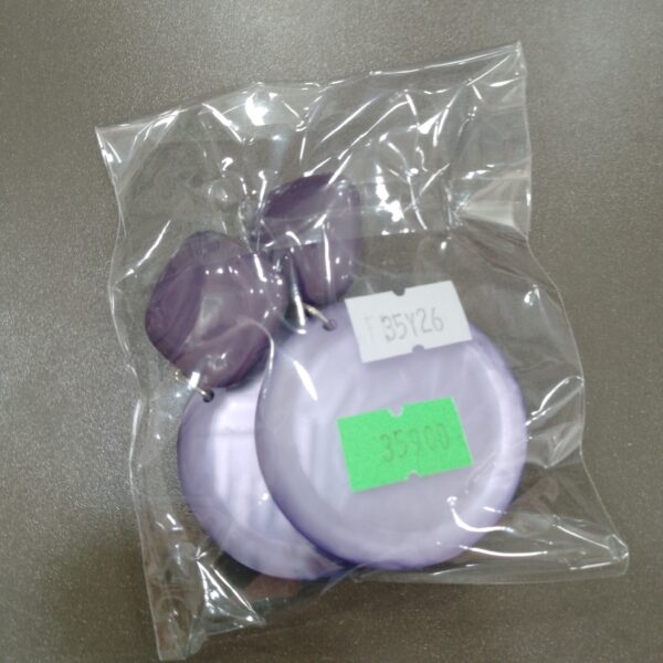 BOUCLES D'OREILLES EN PORCELAINE BT-35Y26