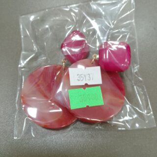 BOUCLES D'OREILLES EN PORCELAINE BT-35Y37