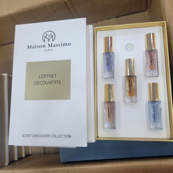 ÉCHANTILLON PARFUM MAISON MASSIMO COFFRET DÉCOUVERTE BT-50Y2-3