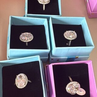 BOX BIJOUX BAGUE DE FIANCAILLE DORE BX-BGS05