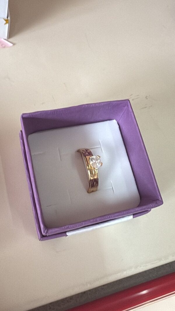 BOX BIJOUX BAGUE DE FIANCAILLE BX-15Y96