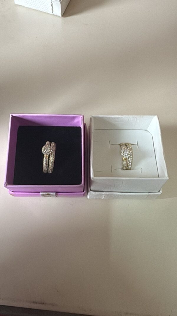 BOX BIJOUX BAGUE DE FIANCAILLE BX-15Y92