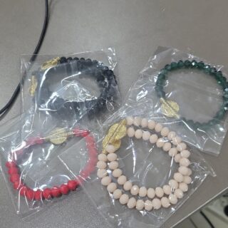BRACELET TRADITI AKAN EN PERLE GRAND MOTIF BX-15Y94