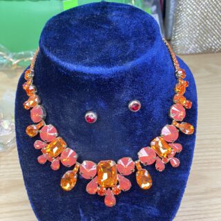 COFFRET CHAINE & BOUCLE EN PERLE BX-87Y68