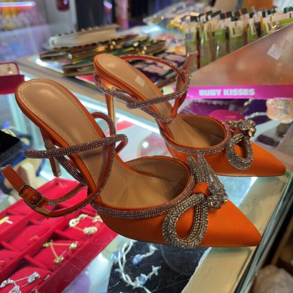 BX talon haut orange pointure 38