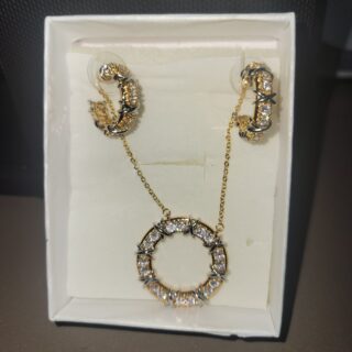 COMPLET CHAINE & BOUCLE D'OREILLE BX-09Y89