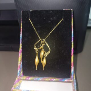 COMPLET CHAINE & BOUCLE D'OREILLE BX-09Y85