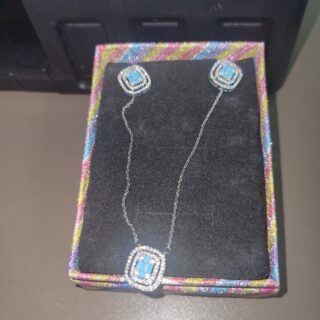 COMPLET CHAINE & BOUCLE D'OREILLE BX-09Y82