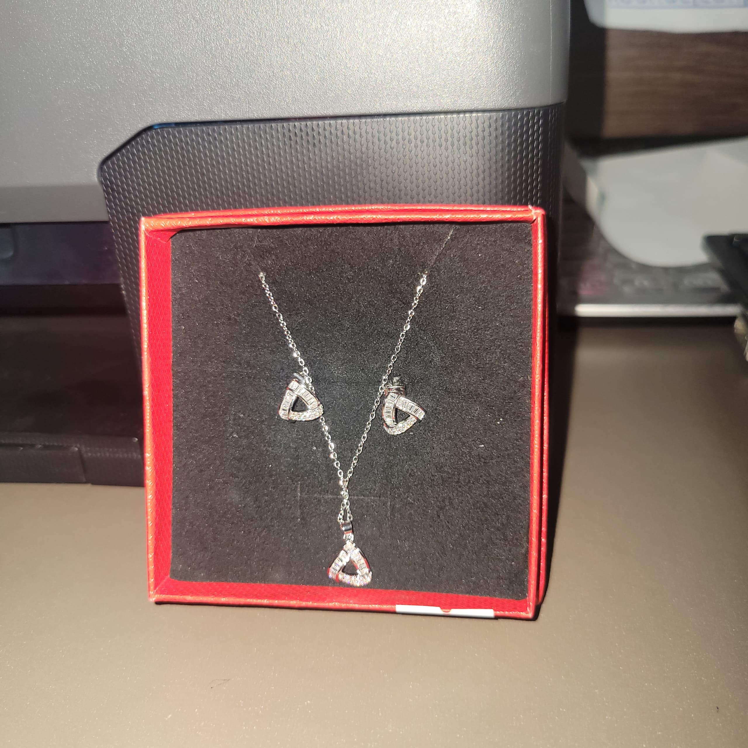 COMPLET CHAINE & BOUCLE D'OREILLE BX-09Y81