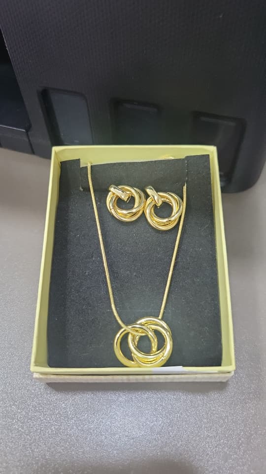 COMPLET CHAINE & BOUCLE D'OREILLE BX-09Y99